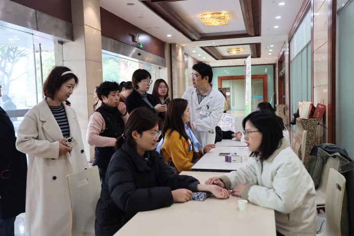 情暖三八 中医护航|武进中医医院健康服务走进机关